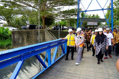 Irigasi Rp7,8 Miliar Diresmikan, 11 Pekon di Pringsewu Kini Lebih Produktif