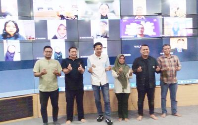 Wakil Walikota Serang Teleconference Dengan Pekerja Migram Asal Kota Serang di Jepang