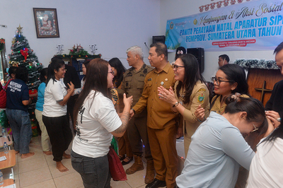 Sambut Natal, ASN Pemprov Sumut Berbagi Kasih di Lapas Perempuan Medan