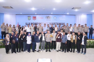 UKW Polda Metro Bareng FWP Rampung, 77 Wartawan Lulus, 6 Tidak Kompeten