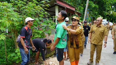 Program Padat Karya Infrastruktur di Pacarejo Gunungkidul Selesai Tepat Waktu, Bupati Endah Apresiasi Warga Kompak Mendukung Peningkatan Jalan