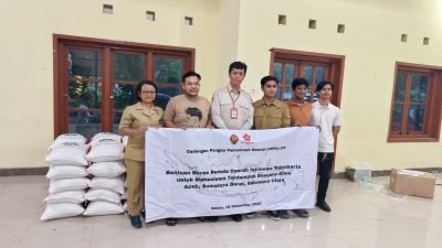 Pemda DIY Salurkan Bantuan Beras untuk Mahasiswa Terdampak Banjir di Sumatera, Masing - Masing 25 Kilo