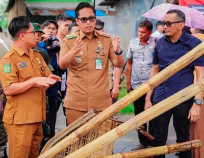 Jembatan Gantung Kota Bangun Terancam Roboh, Wali Kota Medan Lakukan Penguatan Sementara