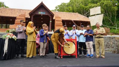 Dibuat Pakai Danais Meski dipangkas, Rest Area Taman Kuliner Pantai Sepanjang Gunungkidul Siap Sambut Wisatawan Nataru 2025