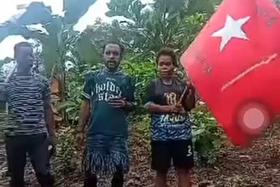 Viral Mahasiswa Papua Bentangkan Bendera KNPB di Kebun Warga Gowa, Indikasi Makar Mencuat