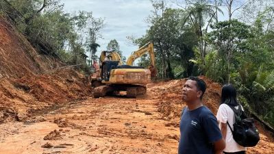 BNPB Targetkan Pembukaan Akses Jalan Tertutup di Tapanuli Utara dalam Tiga Hari