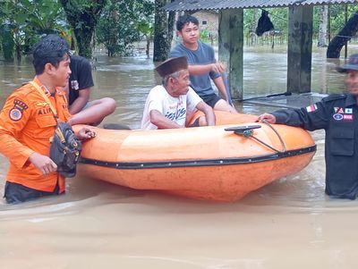 Curah Hujan Tinggi Tiga Daerah Dibanten Mengalami Banjir