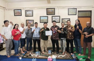 Bangun Sinergi BUMD Dengan Media, Perumda Tirta Benteng Kunjungi Pokja WHTR