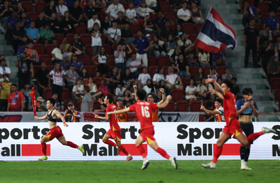 Vietnam Sabet Medali Emas usai Comeback Lawan Thailand 3-2 di Final Sepak Bola Putra SEA Games 2025