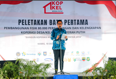 Groundbreaking KKMP Medan Tandai Awal Penguatan Ekonomi Berbasis Kelurahan