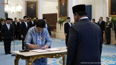 Pelantikan Enam Duta Besar Luar Biasa oleh Presiden Prabowo