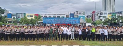 419 Pasukan Gabungan TNI Polri Diturunkan Amankan Nataru di Wilayah Tangerang Kota