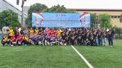 FWP, Polda Metro dan Transjakarta Sukses Gelar Kapolda Cup, 12 Tim Pokja Wartawan Berlaga