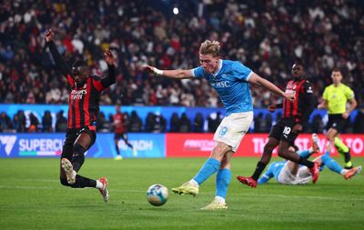 Hojlund Antar Napoli Singkirkan AC Milan untuk ke Final Piala Super Italia