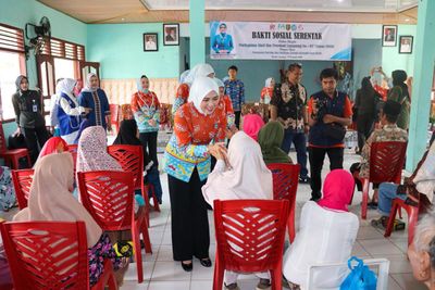 Peringati Hari Ibu ke-97, TP PKK Lampung Bakti Sosial di Panti Lansia Trisna Werdha