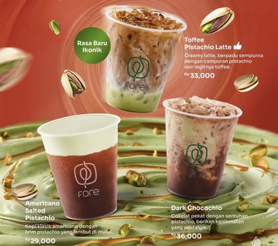 3 Menu Baru Fore Coffee yang Wajib Dibeli, Pistachio Jadi Bintang Utamanya