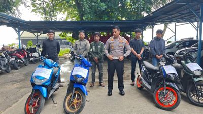 Geger! Polisi Tangkap Joki dan Mekanik Balap Liar Kusuma Bangsa, Aroma Judi Jalanan Tercium