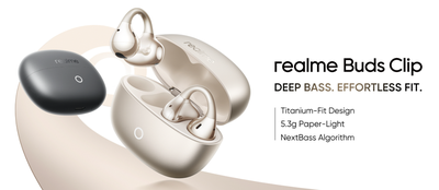 Realme Buds Clip: Earbuds Open Wear Stereo Paling Nyaman untuk Penggunaan Seharian