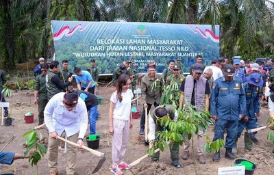 Pulihkan Tesso Nilo, Pemerintah Berikan Akses Lahan Legal Lewat SK Perhutanan Sosial
