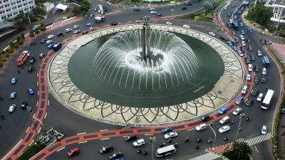 Bundaran HI Jadi Pusat Perayaan Tahun Baru 2026 di Jakarta