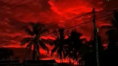 Langit Merah Darah di Pandeglang: Penjelasan BMKG Tentang Fenomena Alam Ini