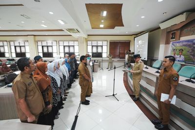 Sekprov Jufri Rahman Kukuhkan Komisi Irigasi Sulsel 2025-2030, Perkuat Arah Swasembada Pangan