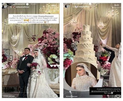 Raisya Bawazier Resmi Menikah, Unggah Momen Bahagia di Instagram