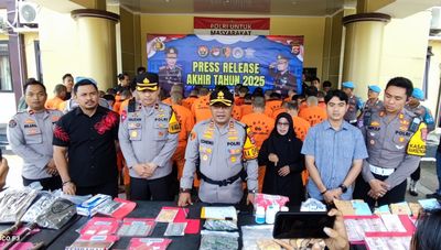 1125 Perkara Kriminal Diselesaikan Polres Serang Tertinggi Dalam Ungkap Kasus Polda Banten 2025