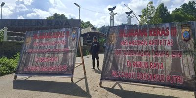 Usai Kericuhan di Nibong, Polres Mitra Himbau Larangan Pertambangan Ilegal