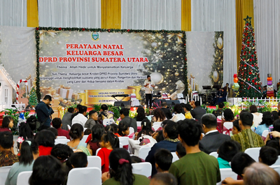 Natal DPRD Sumut Jadi Momentum Perkuat Toleransi dan Kepedulian Sosial