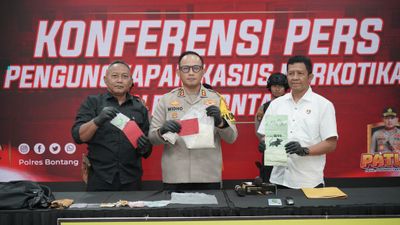 Tertangkap Basah di KM 24, Kurir Narkoba di Bontang Terancam Penjara Seumur Hidup