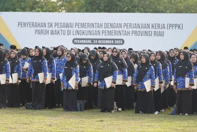 Pemprov Riau Angkat 2.505 Honorer Jadi PPPK Paruh Waktu, Perkuat Layanan Publik