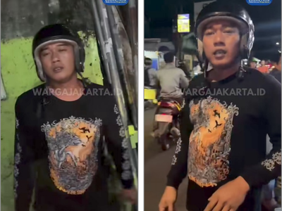 Bang Jago Ditegur Usai Nabrak, Malah Hajar Pemotor di Mampang Jaksel