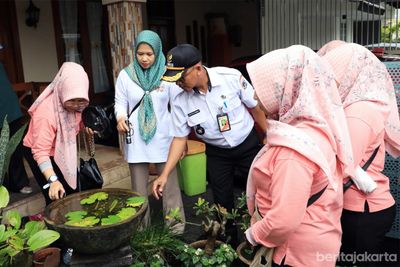 Kelurahan Pejaten Barat Perkuat Pemberantasan Sarang Nyamuk