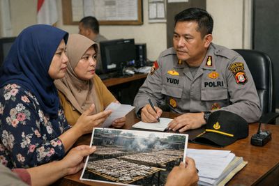 Diduga Menganggu Kenyamanan Warga, Dua Ibu Rumah Tangga Laporkan Aktivitas Pembuat Ikan Asin ke Polisi