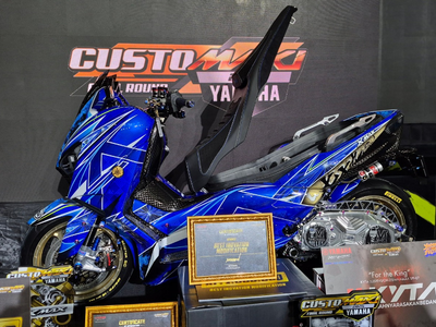 Modifikasi Motor Hampir Rp1 Miliar, XMAX Anak Medan Jadi Raja Segala Raja