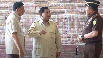 Prabowo Menegaskan Kesungguhan Memerangi Kebocoran Kekayaan Negara di Kejaksaan Agung