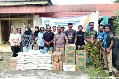 Mahasiswa Papua di Aceh Utara Dapat Bantuan Sembako, Bupati Teluk Bintuni Disebut Tunjukkan Empati Bencana