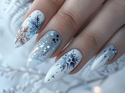 17 Ide Nama Nail Art Tema Snow yang Aesthetic dan Bikin Bisnis Makin Gemerlap