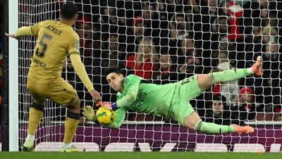 Diselamatkan Kepa di Adu Penalti, Arsenal Melaju ke Empat Besar Carabao Cup