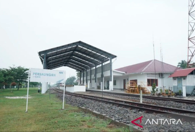 KAI Percantik Stasiun Perbaungan untuk Tingkatkan Kenyamanan Pelanggan