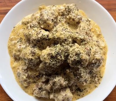 Auto Favorit! Resep Creamy Garlic Butter Meatballs yang Lembut dan Super Gurih
