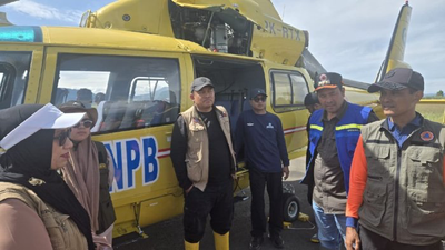 Tim Medis IDI Aceh Tengah Terbang ke Daerah Terisolir Bintang Pakai Heli BNPB