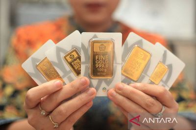 Harga Emas Antam Turun Drastis Hari ini! Tembus Rp2.501.000