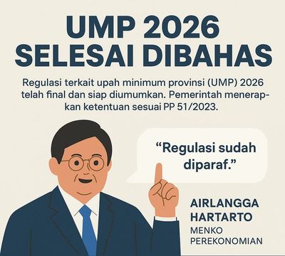Resmi! UMP Kalsel 2026 Naik 6,54 Persen, Cek Besaran Rupiahnya di Sini