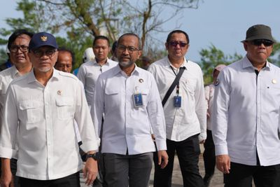 Menko Pangan dan Menteri KKP Tinjau Perkembangan Kampung Nelayan Merah Putih di Purworejo