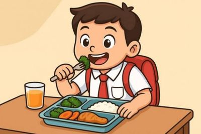 Program Makan Bergizi Gratis Mulai Diraskan Sejumlah Sekolah di Kecamatan Gunung Kerinci