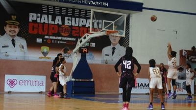 Bupati Cup Basketball Competition Jadi Ajang Pembinaan Atlet Muda Sumedang