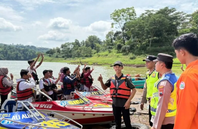 Polres Kudus Perketat Pengamanan Objek Wisata Selama Libur Nataru