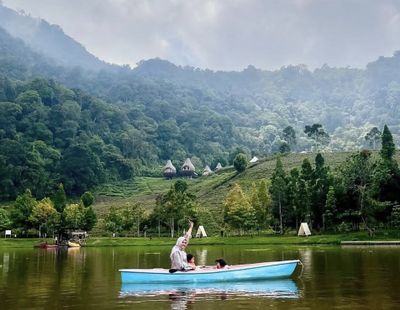 Pesona Telaga Saat Puncak Bogor, Destinasi Touring Favorit dengan Panorama Kebun Teh Menenangkan